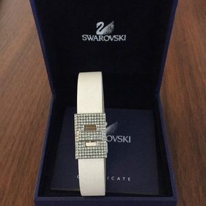 Swarovski white bracelet with Swarovski crystals
